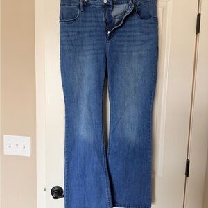 Old Navy Blue Flare Women's Jeans